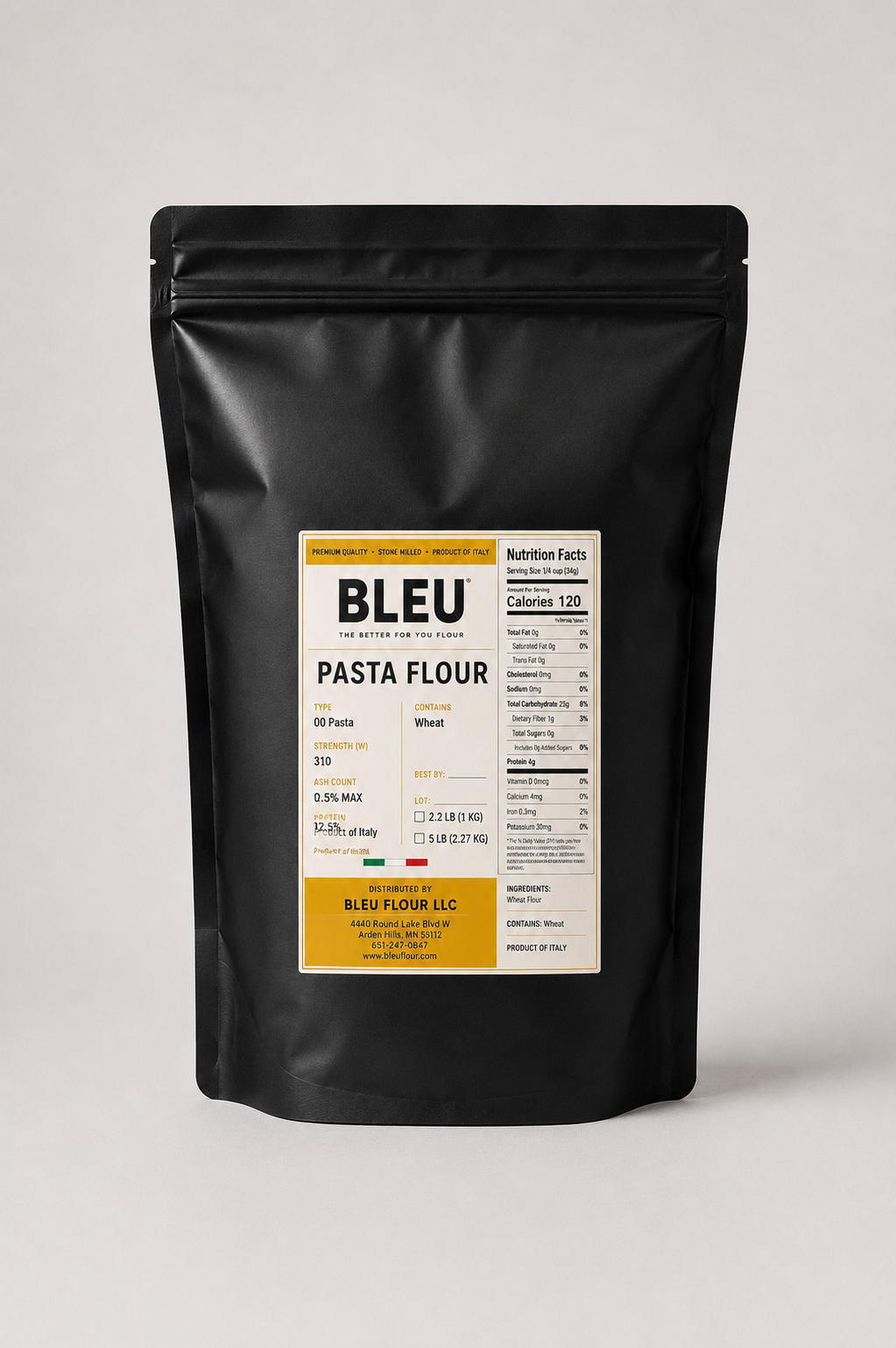 BLEU Pasta Flour (Italian Pasta Fresca)