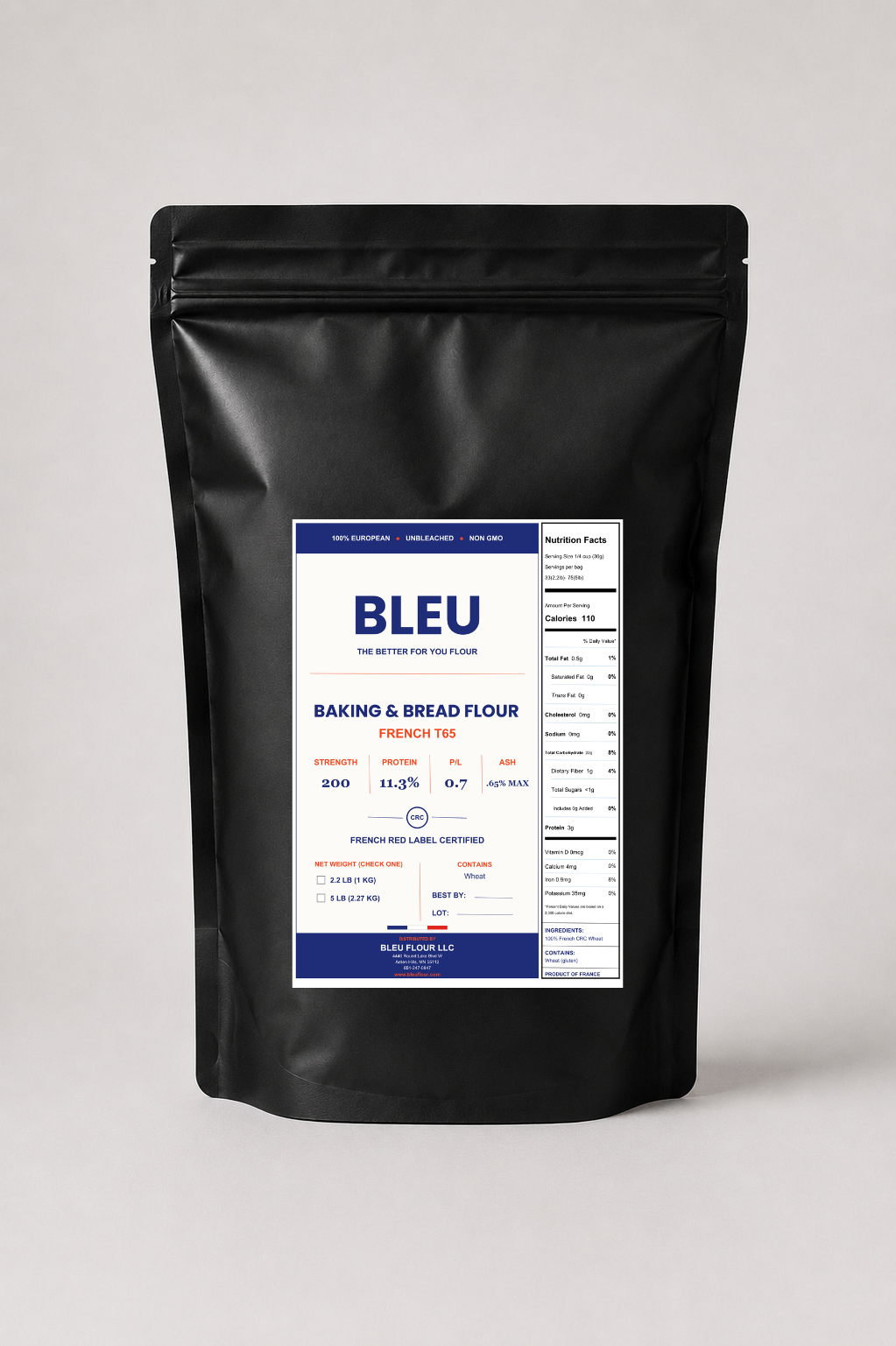 BLEU Baking + Bread Flour (French T-65)