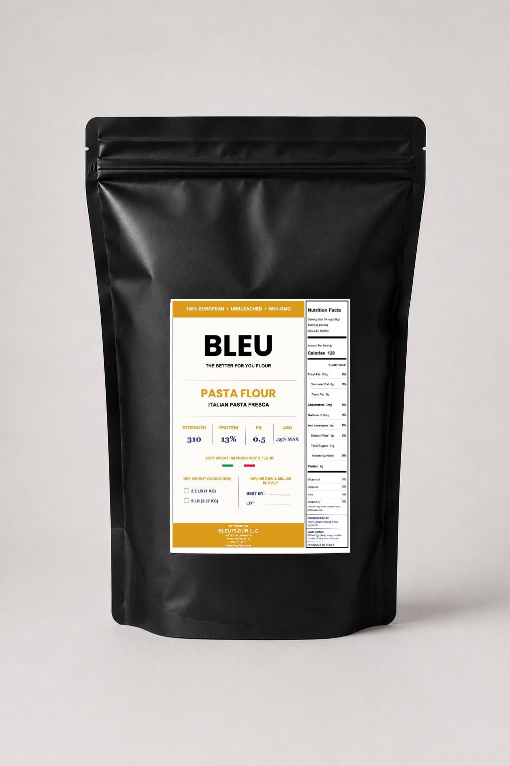 BLEU Pasta Flour (Italian Pasta Fresca)